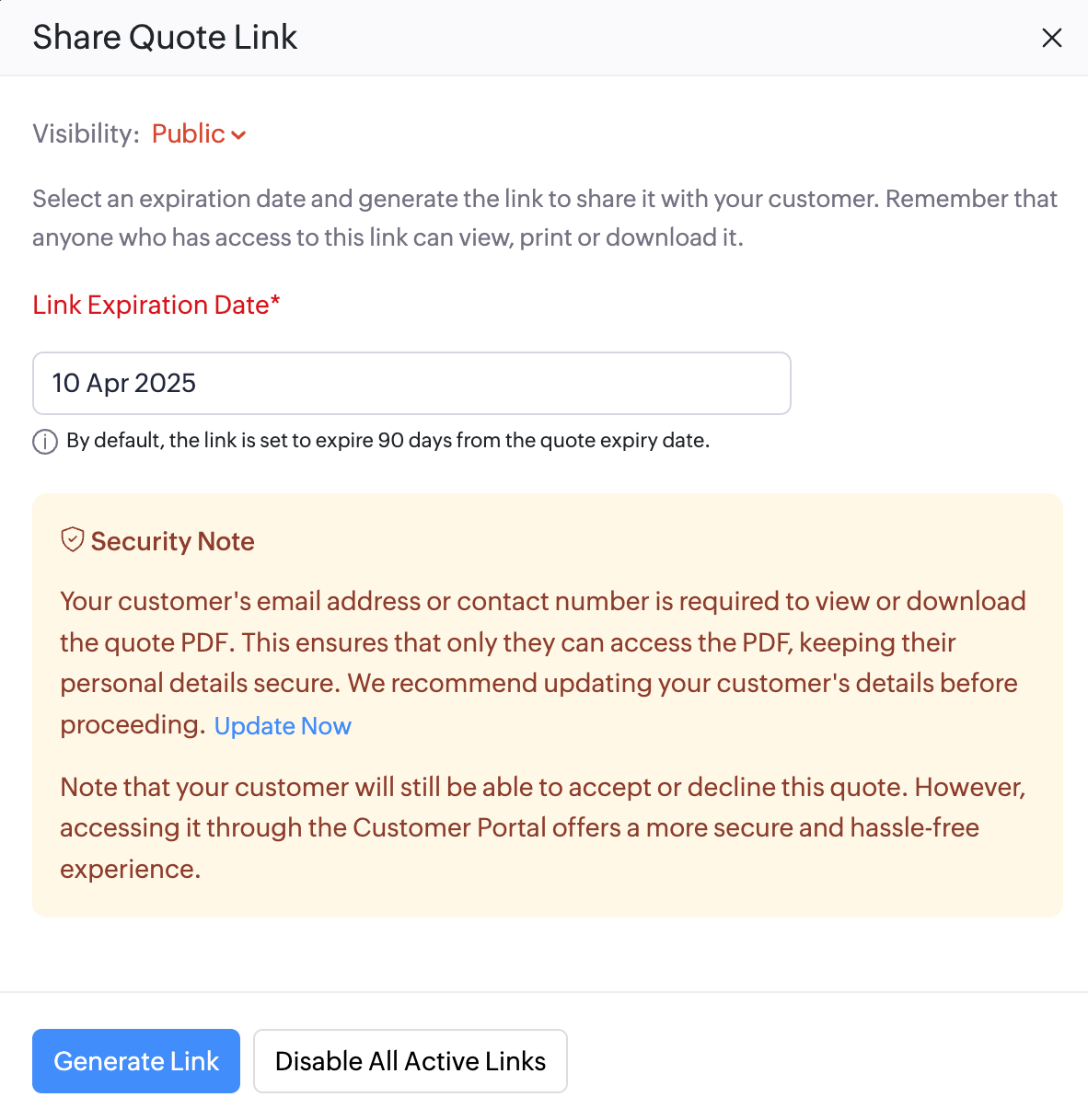 Public Link