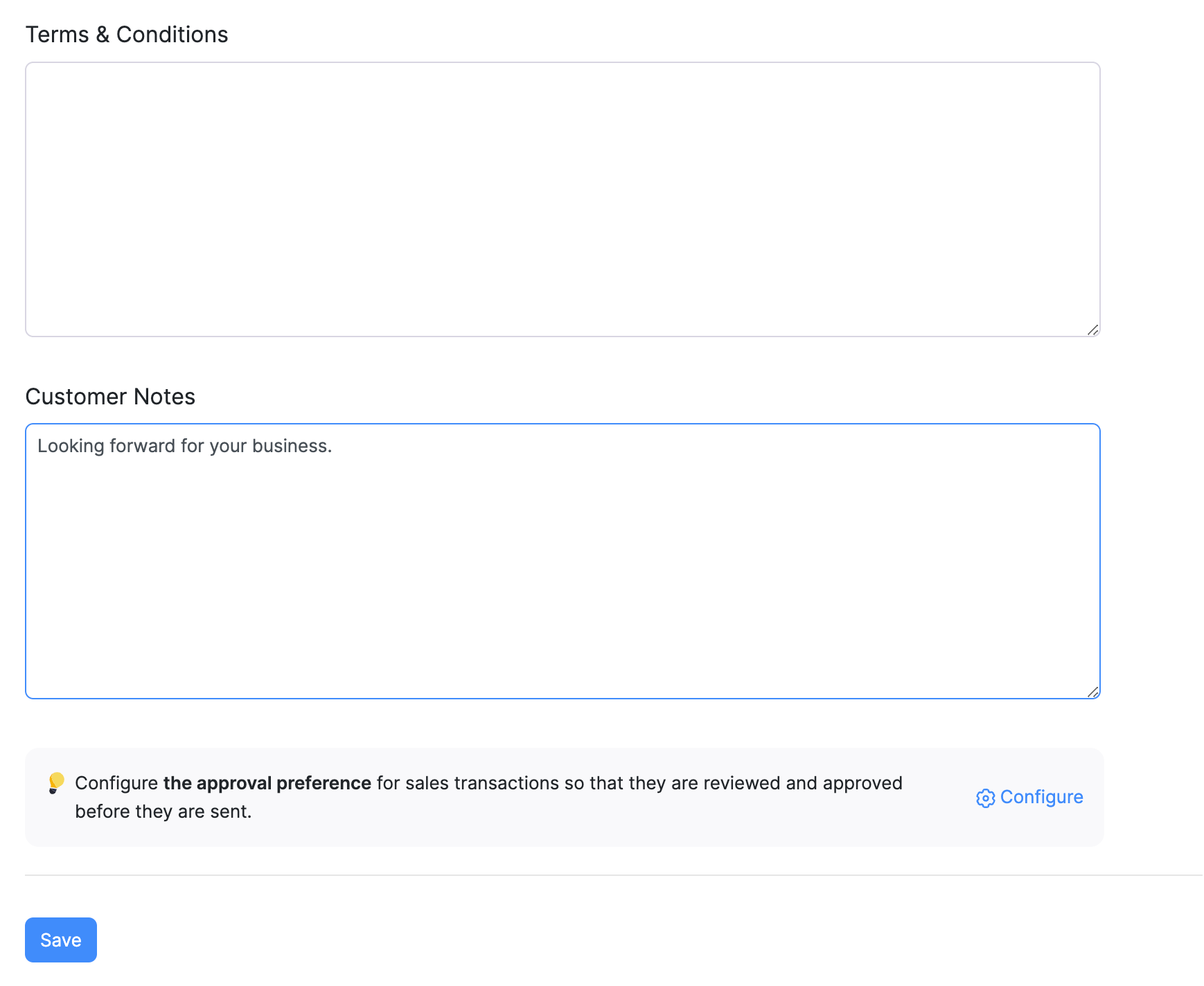 Quotes - Terms and Conditions