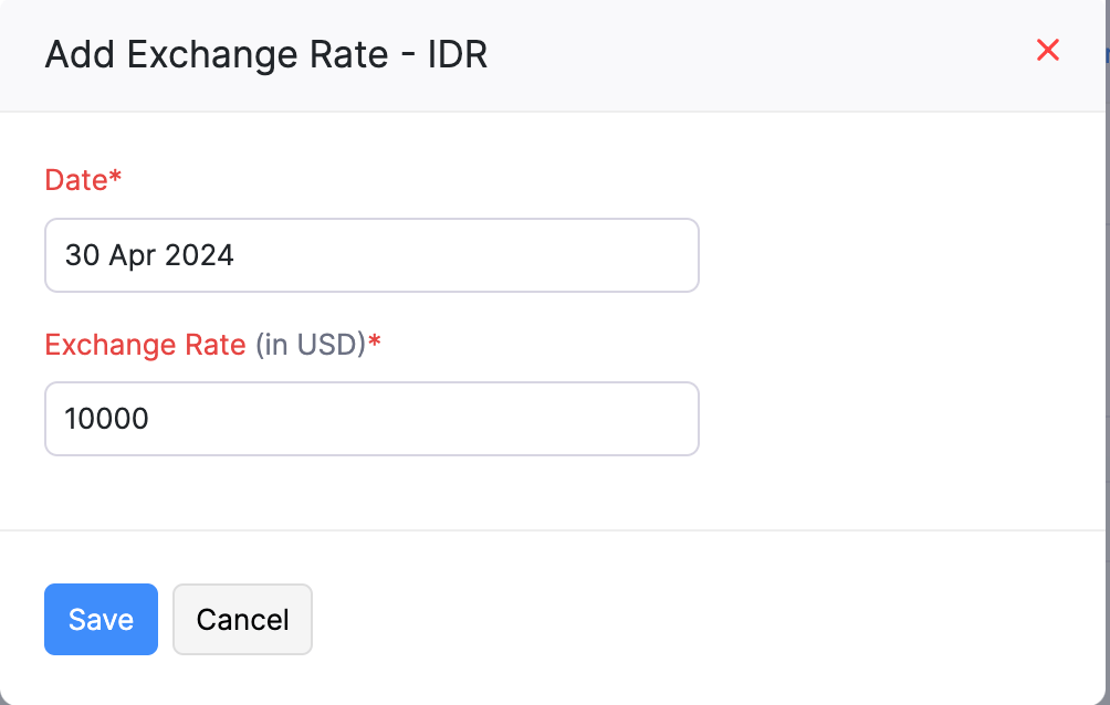 Add Exchange Rate Feeds