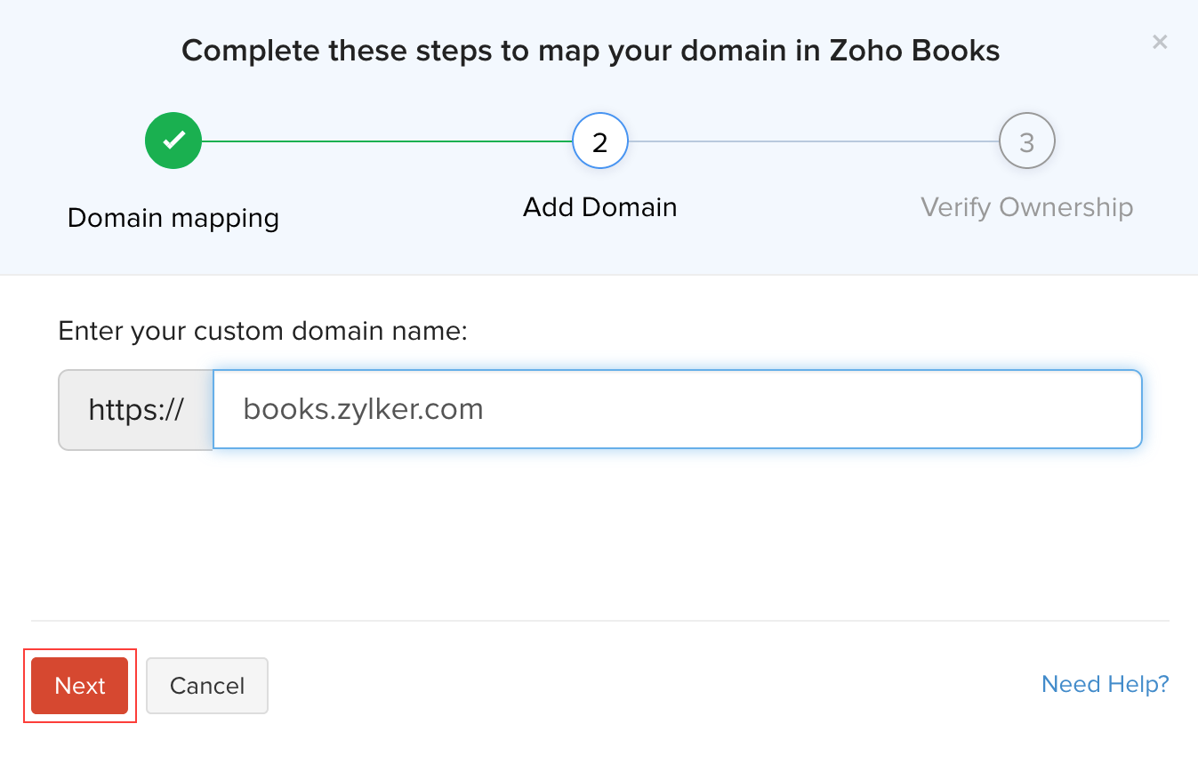 Add Custom Domain