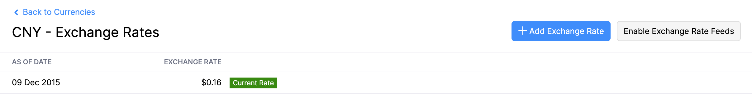 View Exchange Rates