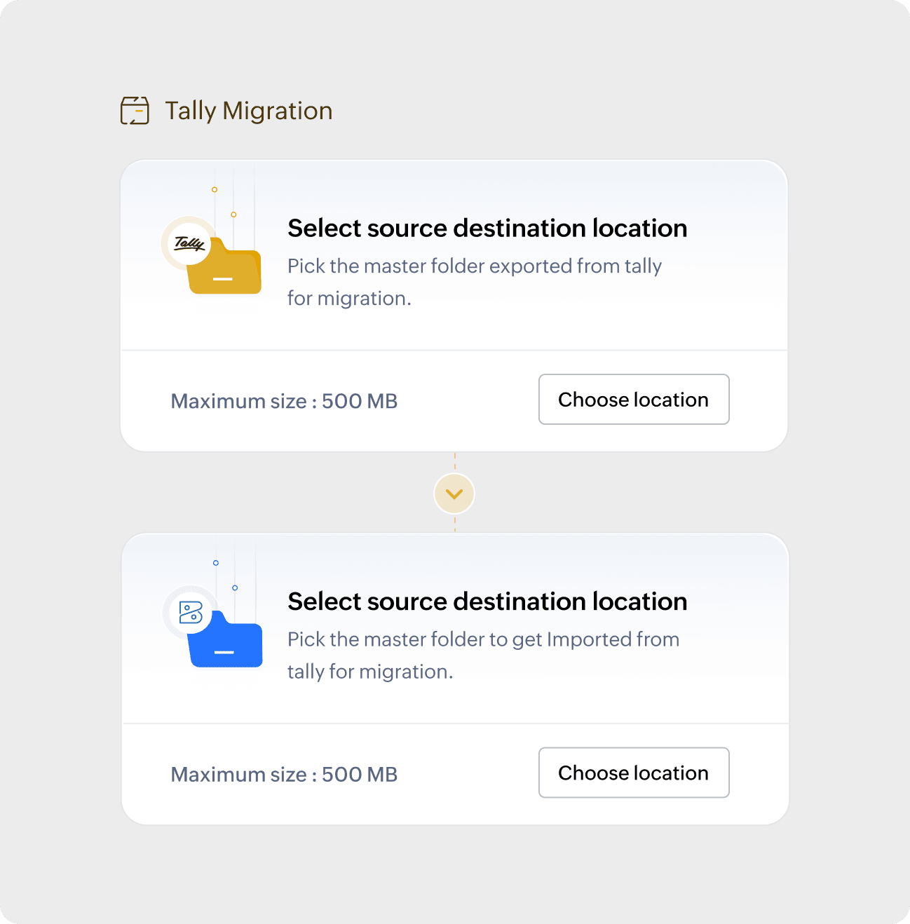 Convert your data with our Conversion Tool