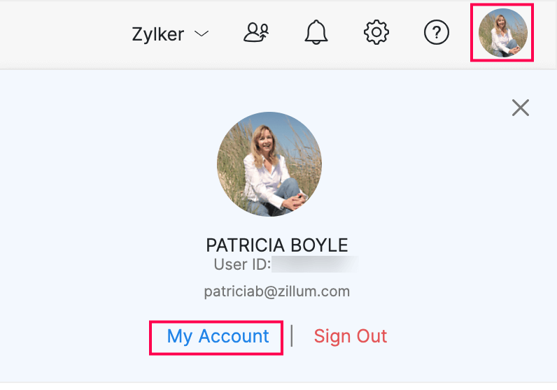 My Account