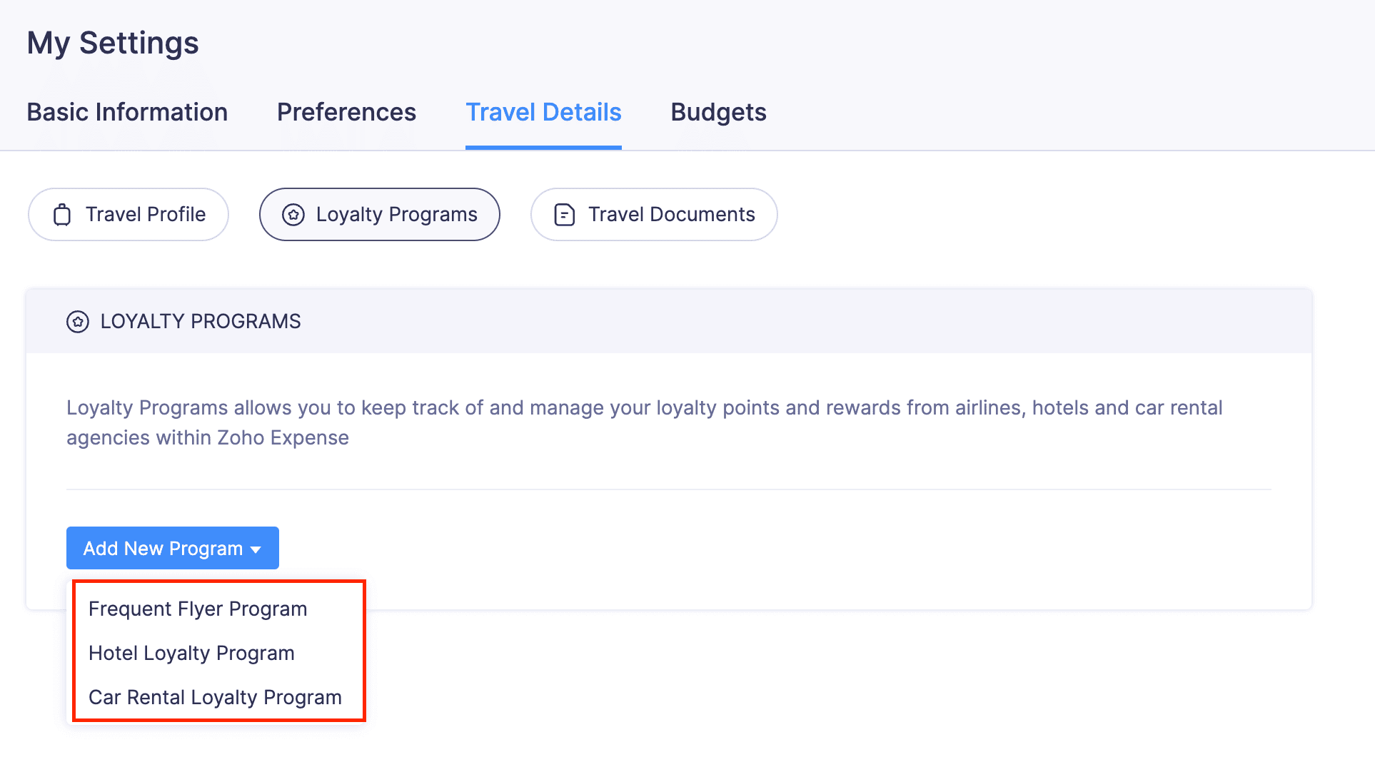 Loyalty Programs