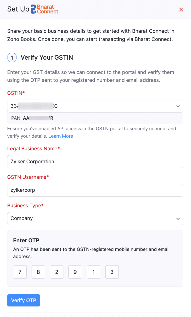 Verify GSTIN