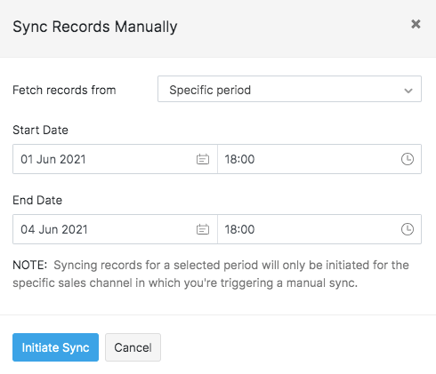 Custom Sync