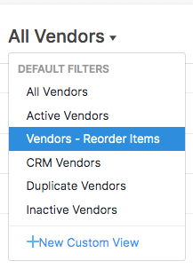 Select a vendor