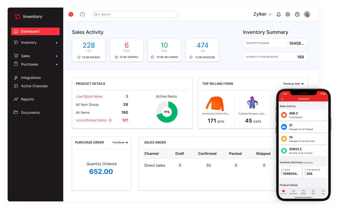 Inventory management - Zoho Inventory