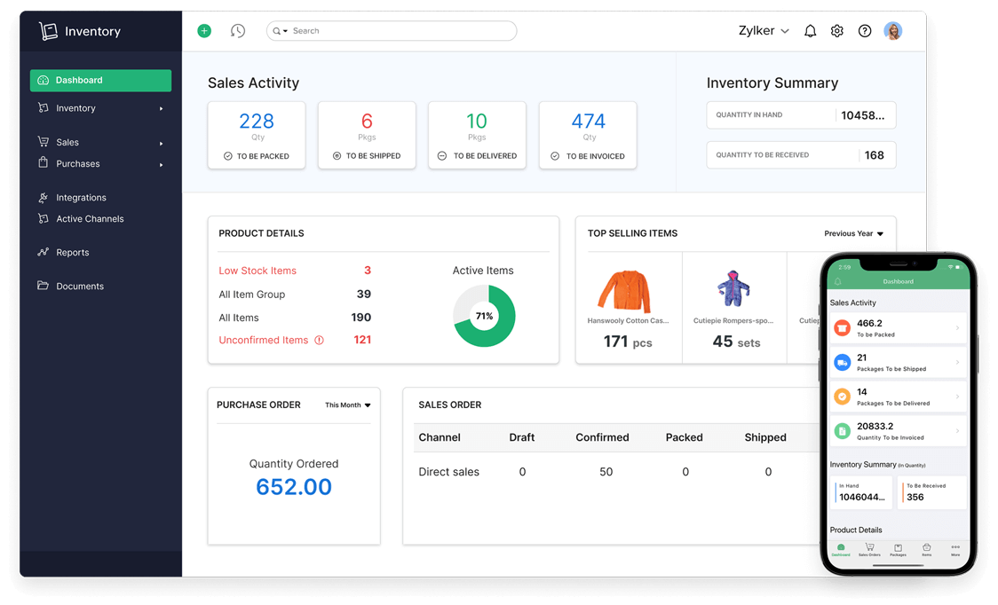 Inventory management - Zoho Inventory