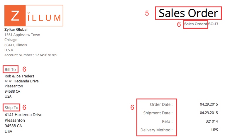 Header & Document Info