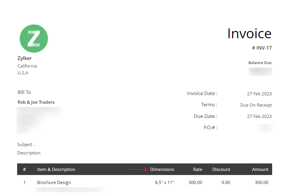 View custom field on PDF