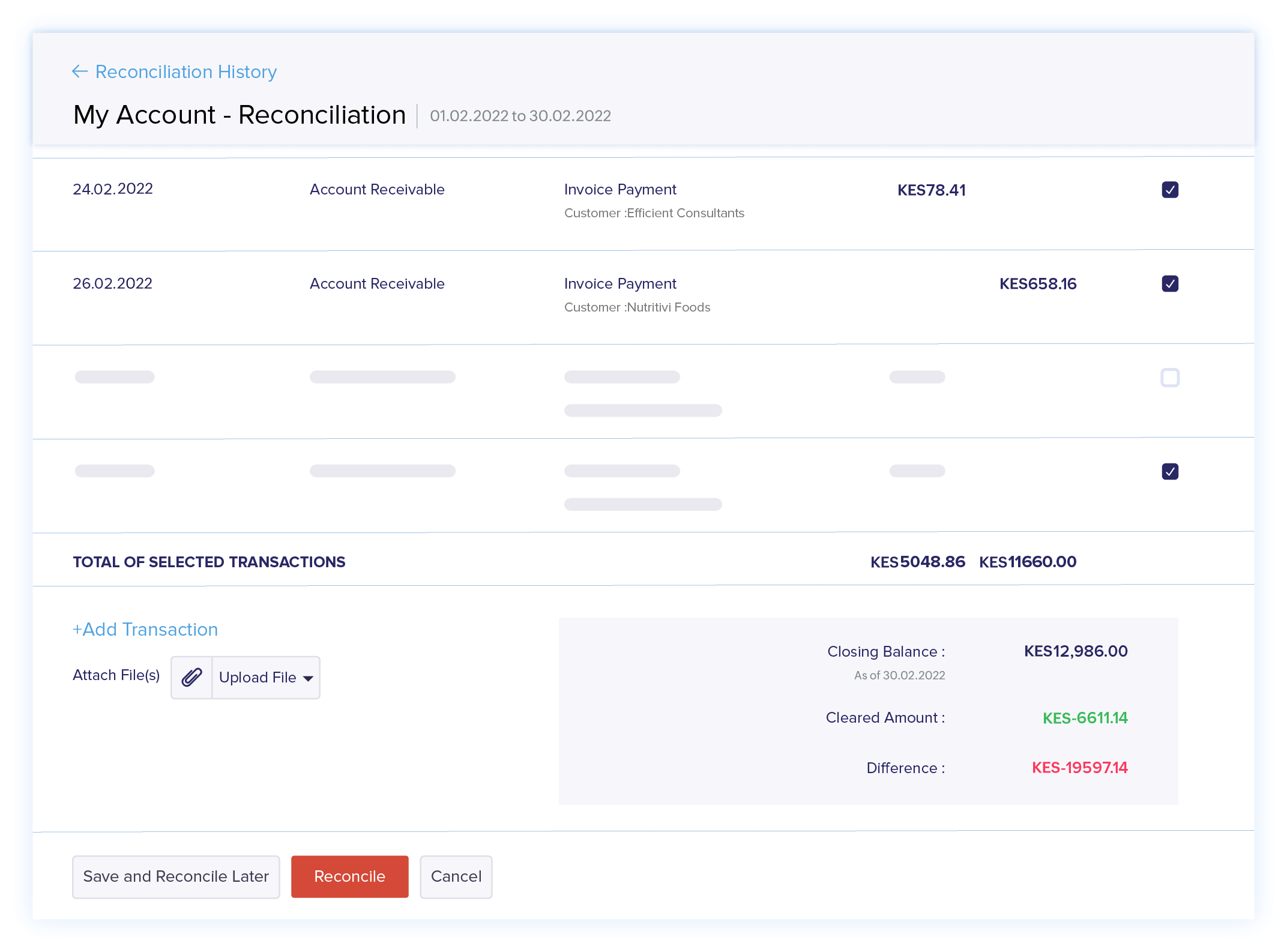 Reconcile Bank Accounts - Bank Reconciliation Software | Zoho Books