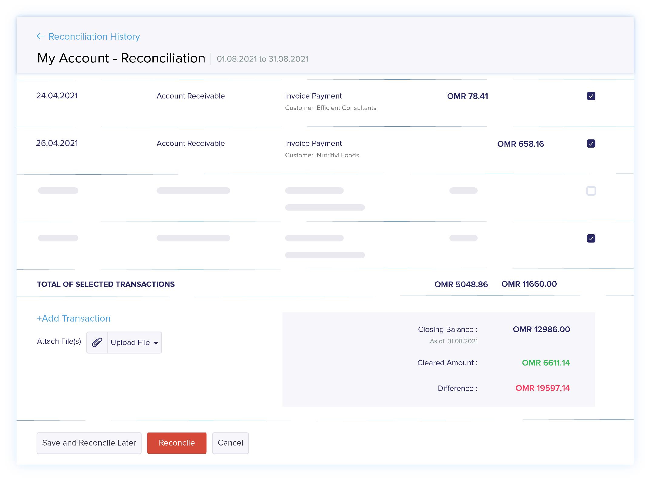 Reconcile Bank Accounts - Bank Reconciliation Software | Zoho Books
