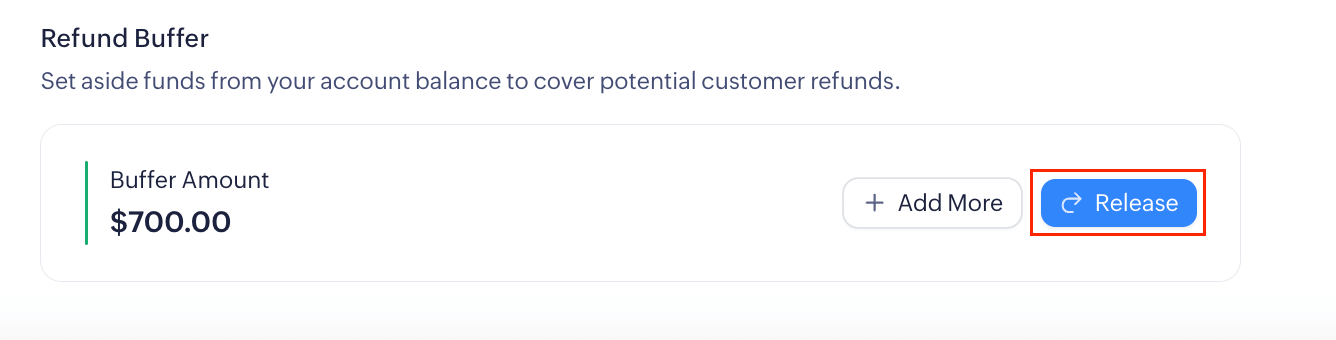 Release Buffer