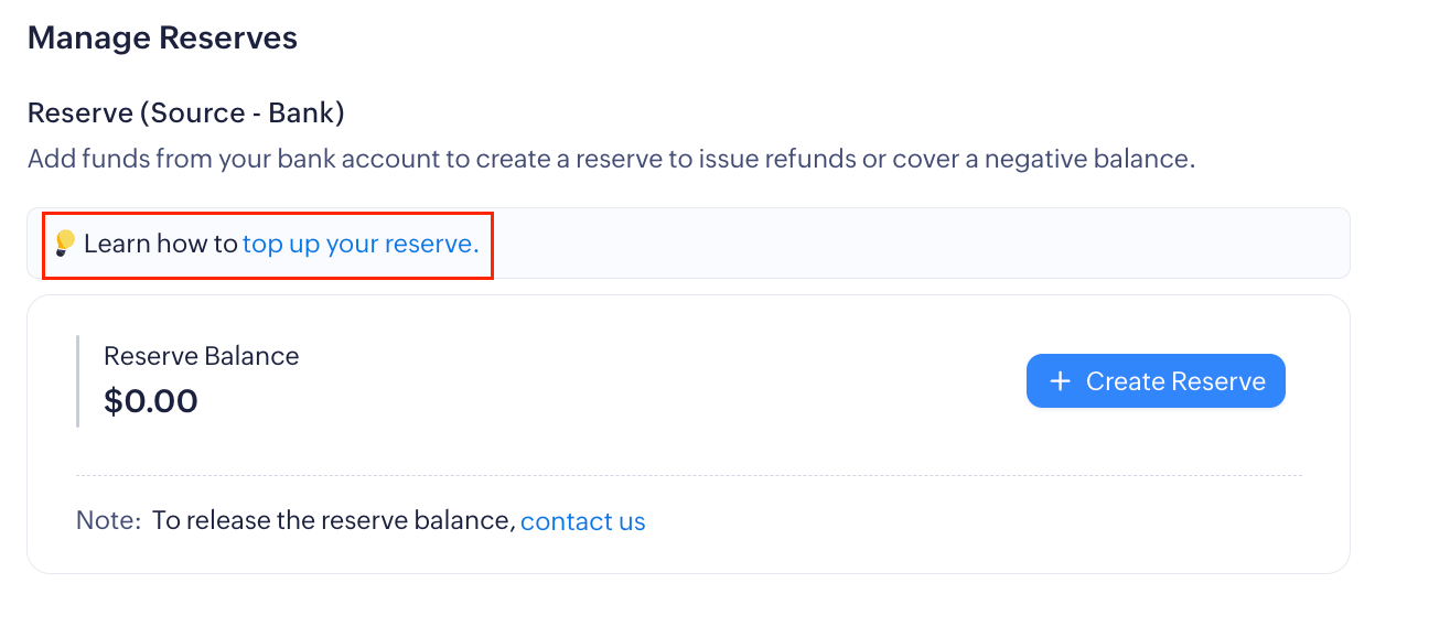 Bank Account Details
