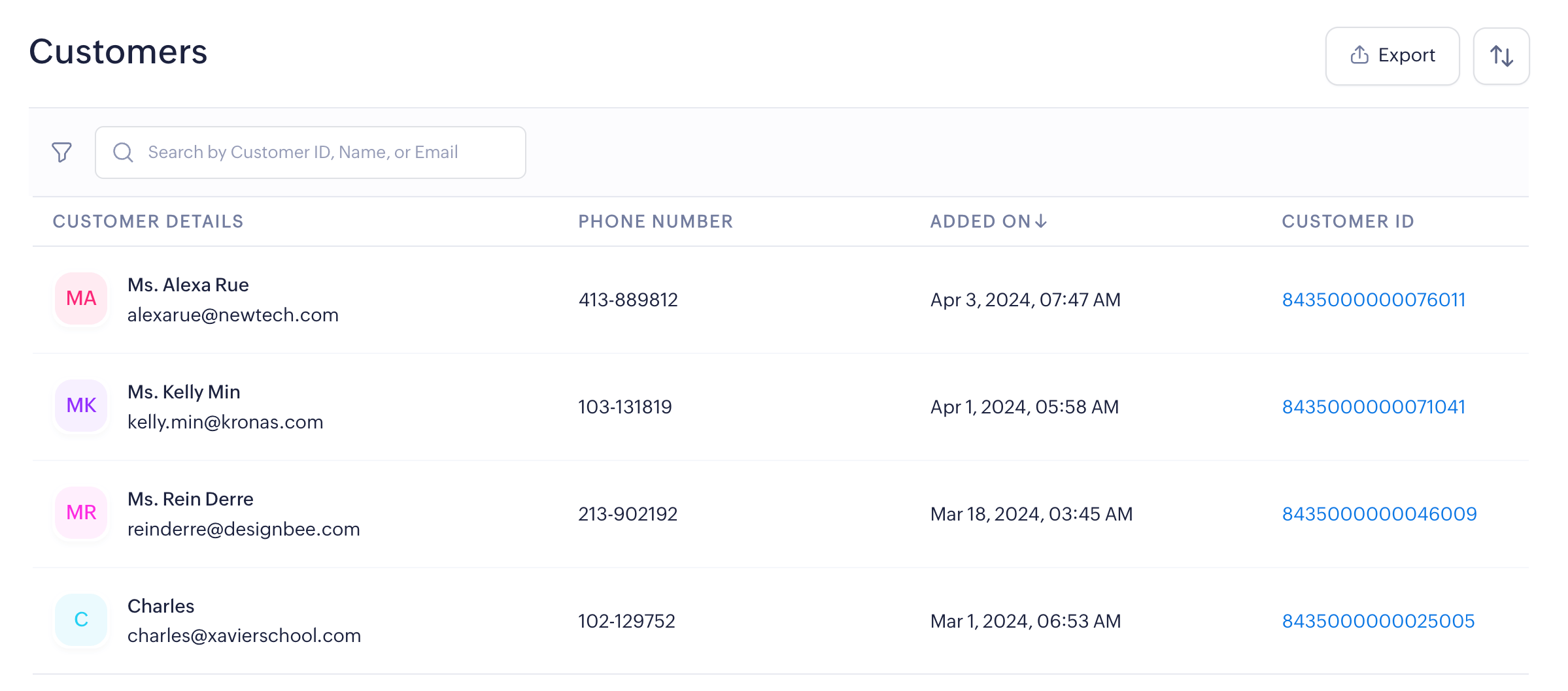 Zoho Payments Customer Module