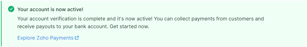 Account Active