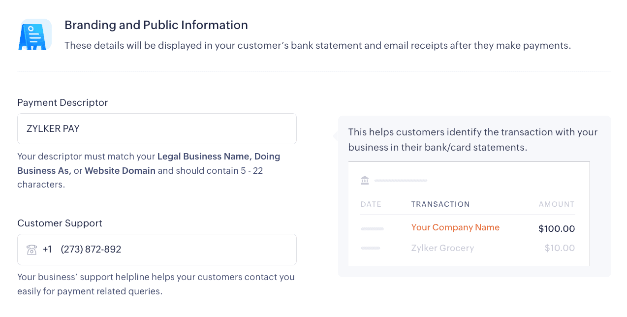 Branding and Public Information