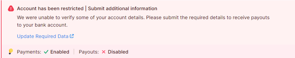 Account Restricted