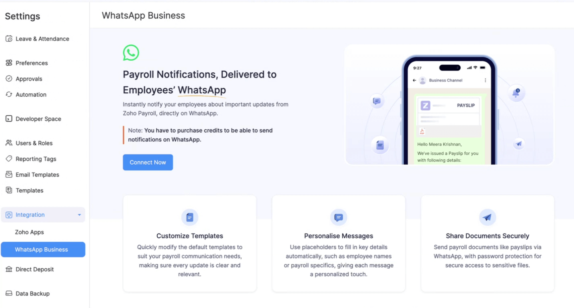 Zoho Payroll