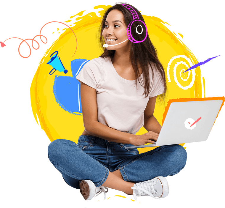 يمكنك ربط الفرق التي تتعامل مع العملاء والوصول إلى معلومات العملاء الجاهزة مثل محفوظات الاتصالات ومعلومات المبيعات وتاريخ التذاكر والتفاعلات على وسائل التواصل الاجتماعي والمشاريع الجارية ورسائل البريد الإلكتروني والاستطلاعات التي يتم إرسالها والمزيد مع Zoho CRM Plus.