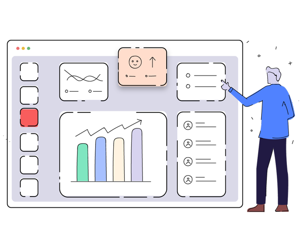 Geben Sie Ihren Teams mit Kundenkontakt ein komplettes Bild der Ereignisse in Ihrem gesamten Unternehmen, sodass sie zeitig Entscheidungen treffen können.