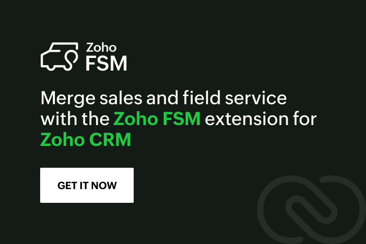 Merge Zoho FSM
