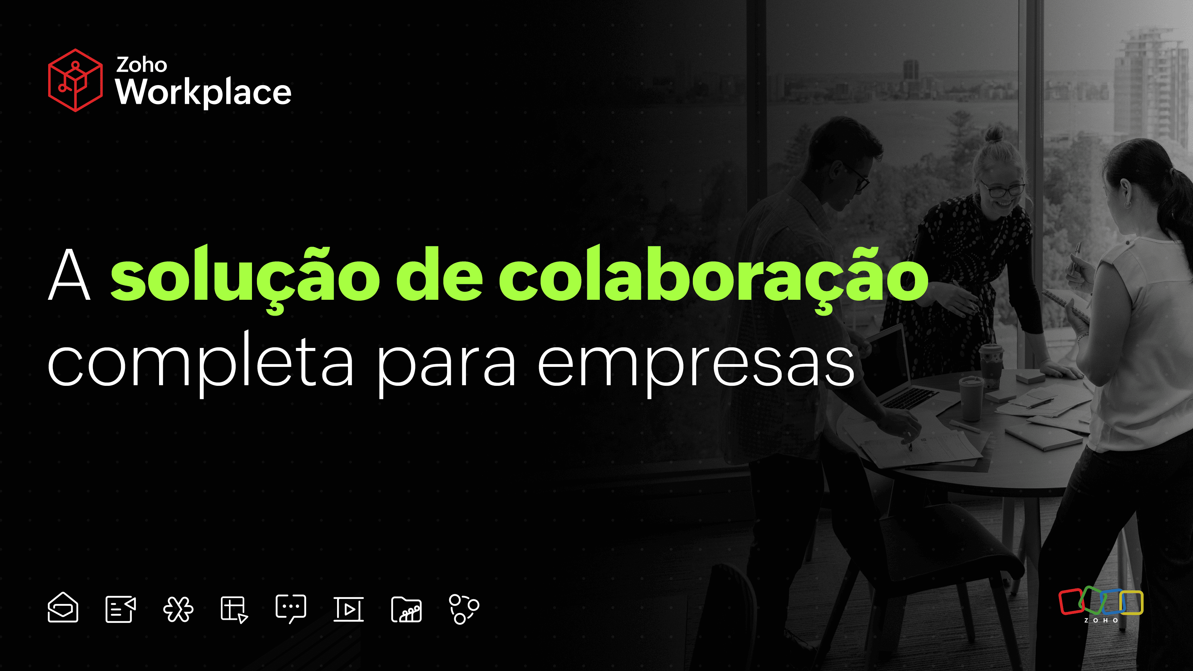 A solução de colaboração completa para empresas
